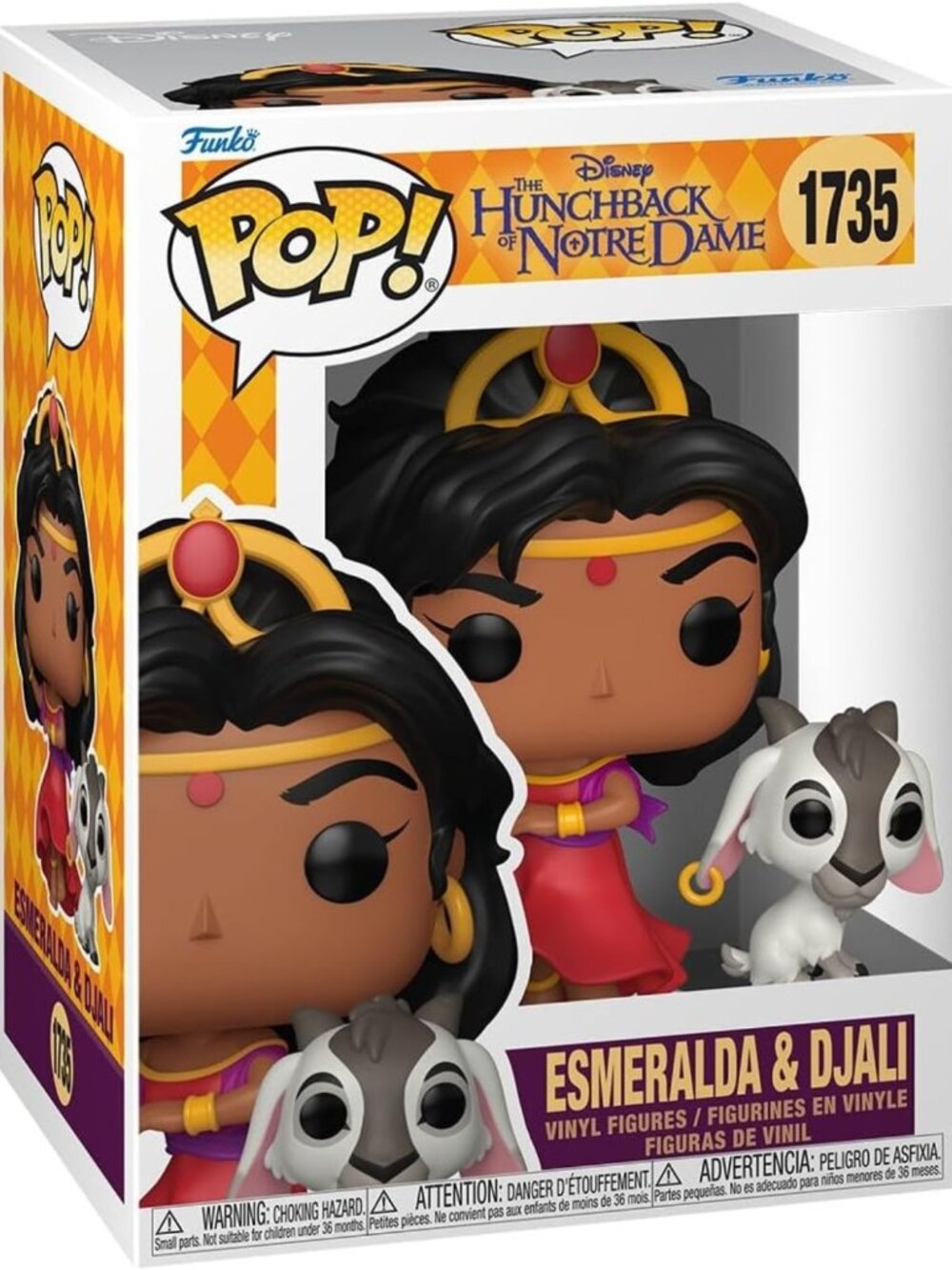 Disney Hunchback of Notre Dame Funko POP! Figures - Esmeralda & Djali